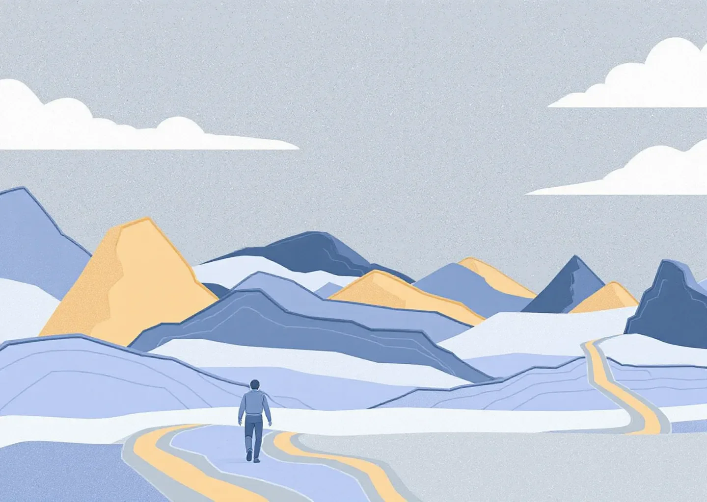 Editorial illustration contrasting cloud-based assistants with discrete interactions against embedded desktop agents with continuous workflow automation