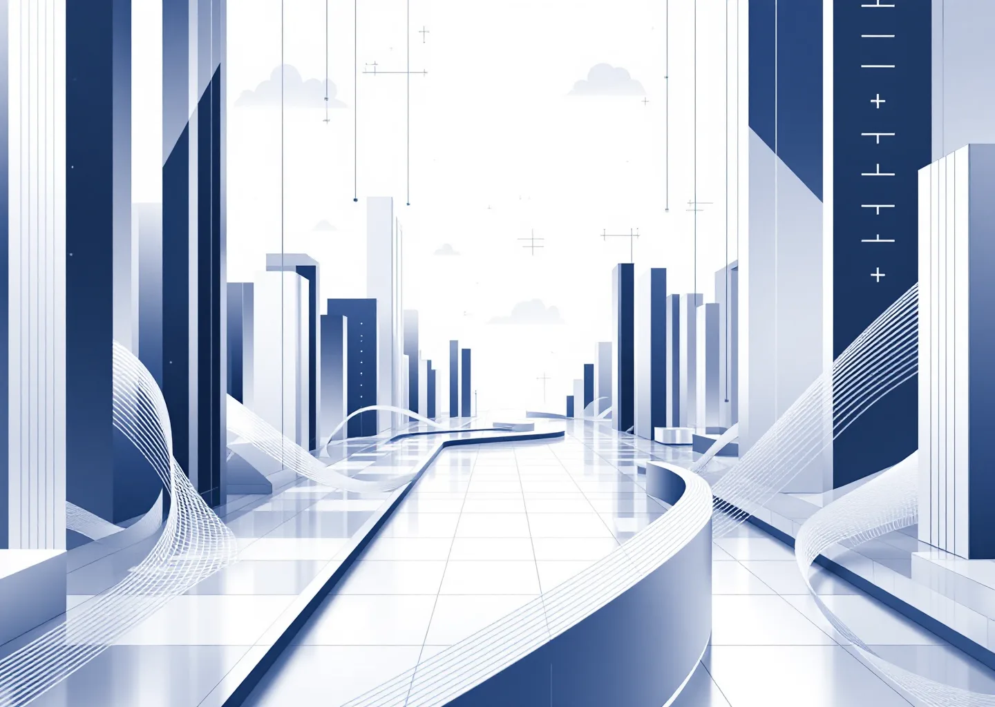 Conceptual illustration of the shift from traditional advertising metrics to AI visibility optimization