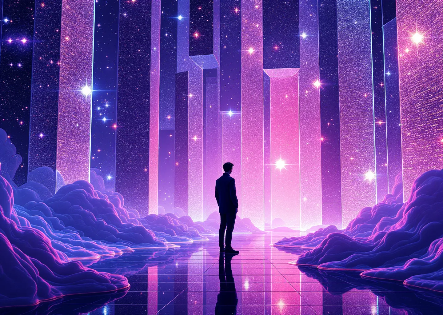 Conceptual illustration of the shift from keyword rank columns to AI citation and recommendation signals